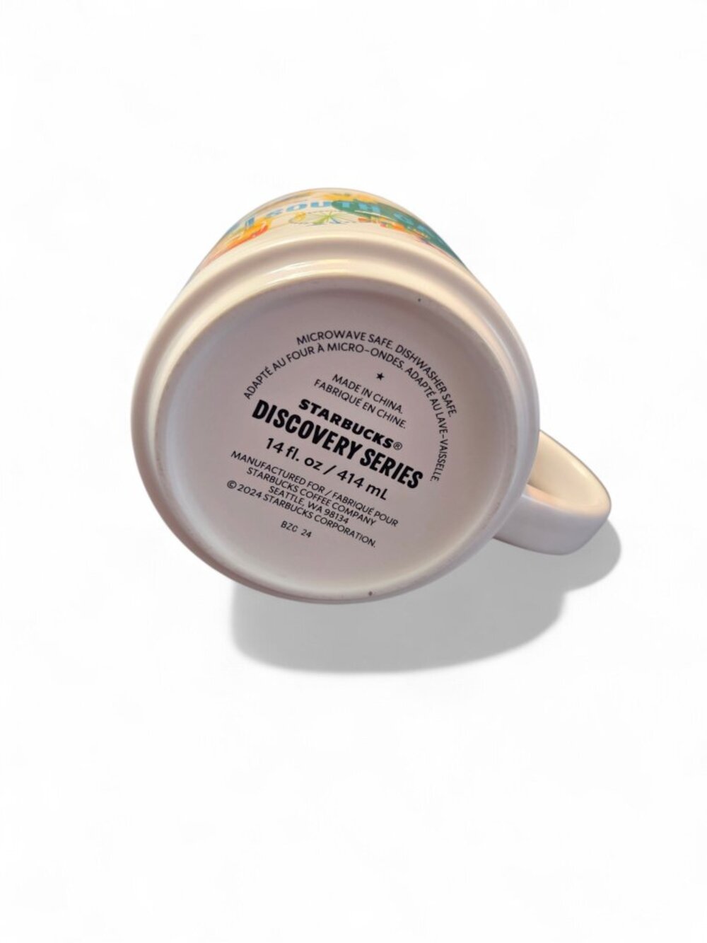 Starbucks Coffee Mug South Carolina Discovery Series 2024 14 FL OZ - Picture 5 of 5